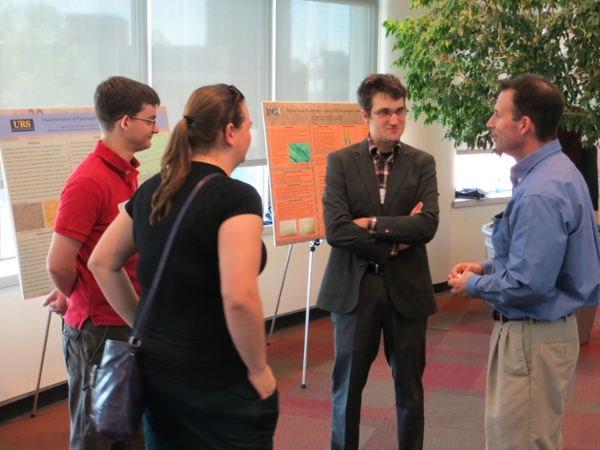 students at symposium